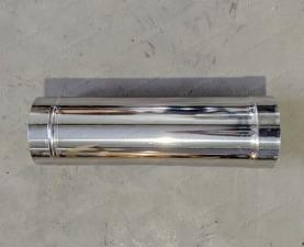 Купить одностенную трубу 350 мм для дымохода из нержавеющей стали